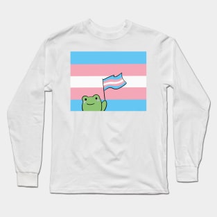 Rana Bandera trans Long Sleeve T-Shirt